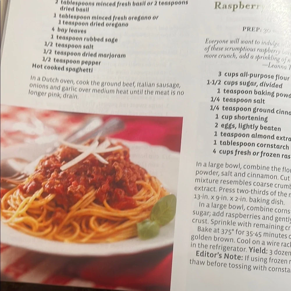Taste Of Home 2010 Annual Recipies Kitchen Cookbook